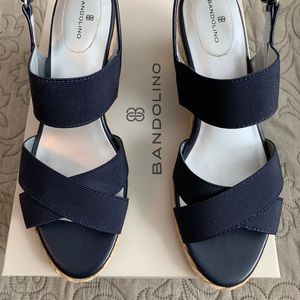 Bandolino woven wedge sandal